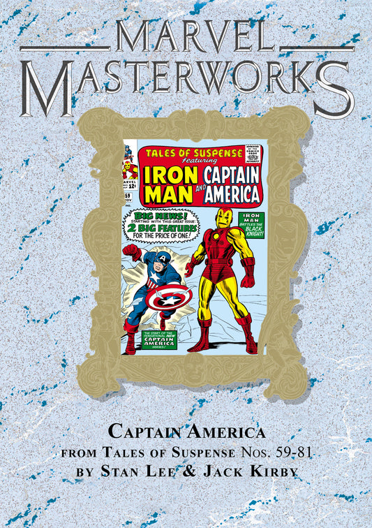 Marvel Masterworks Captain America Hardcover Volume 01 Direct Market Variant (Remasterworks)