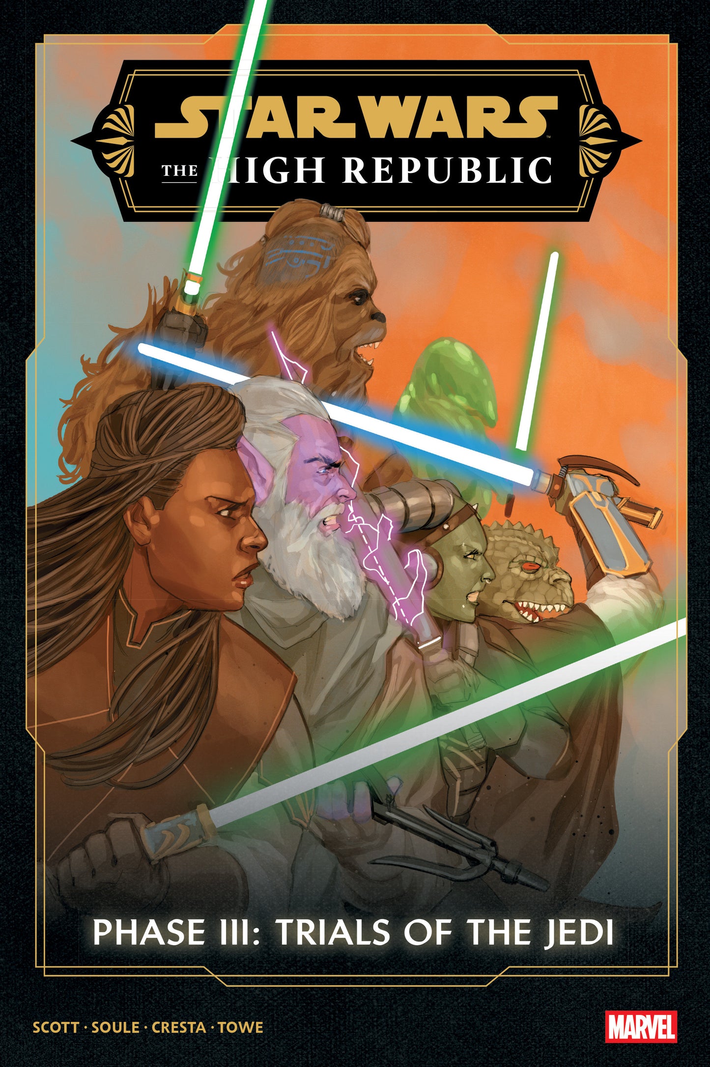 Star Wars: The High Republic Phase III   Trials Of The Jedi Omnibus Phil Noto Cover