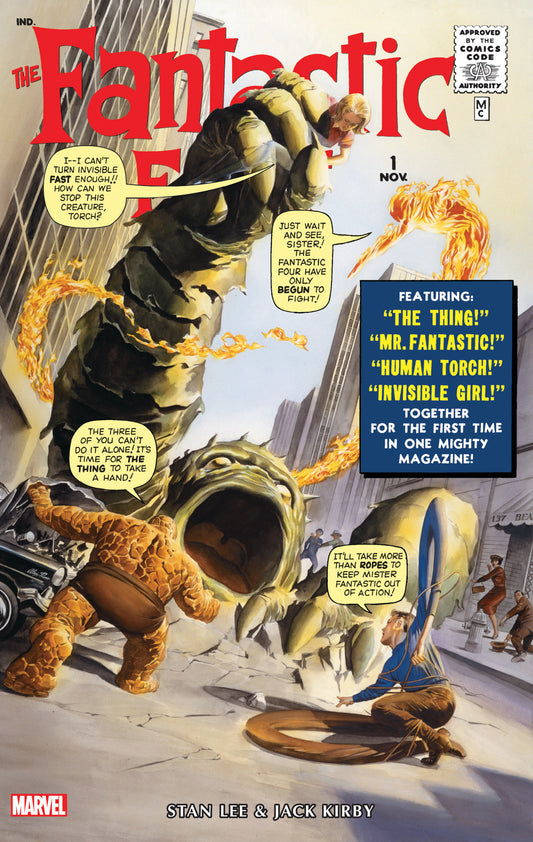 The Fantastic Four Omnibus Volume. 1 Alex Ross Cover [New Printing 3]