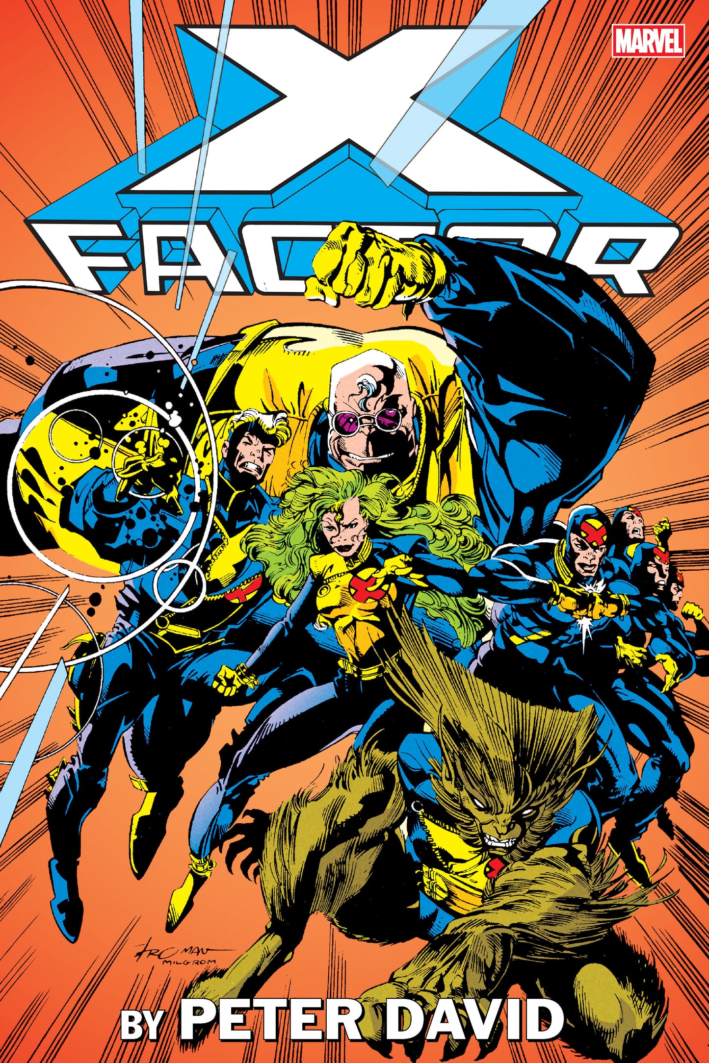 X-Factor By Peter David Omnibus Volume. 1 Larry Stroman Cover [New Printing]