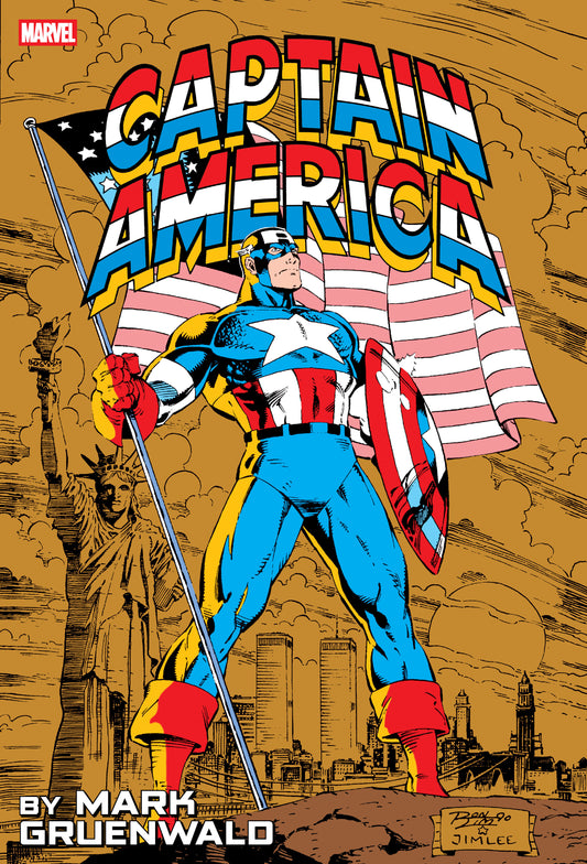 Captain America By Mark Gruenwald Omnibus Volume. 2 Ron Lim Anniversary Cover
