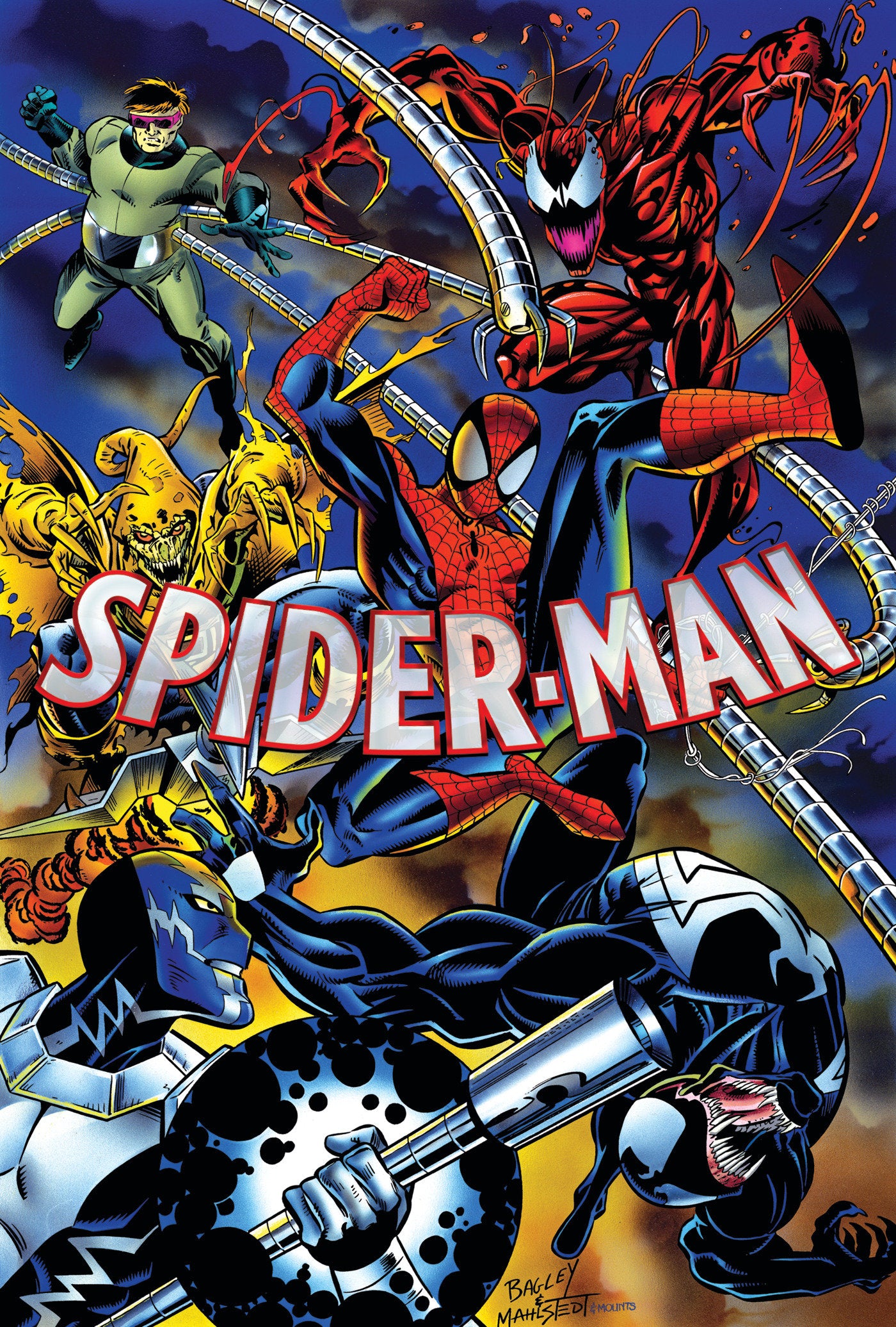 Spider-Man By Michelinie & Bagley Omnibus Volume. 2 Mark Bagley Enemies Cover [Direct Market Only]