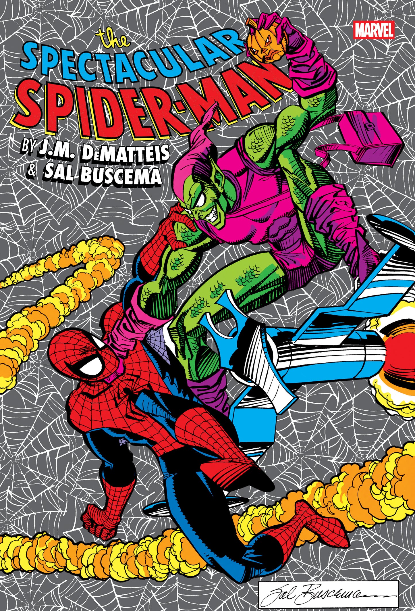 Spectacular Spider-Man By Dematteis & Buscema Omnibus Sal Buscema Green Goblin Cover
