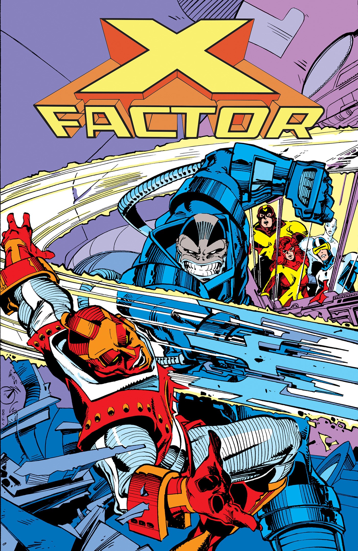 X Factor: The Original X-Men Omnibus Volume. 2 Walter Simonson Evolutionary War Cover [Direct Market Only]