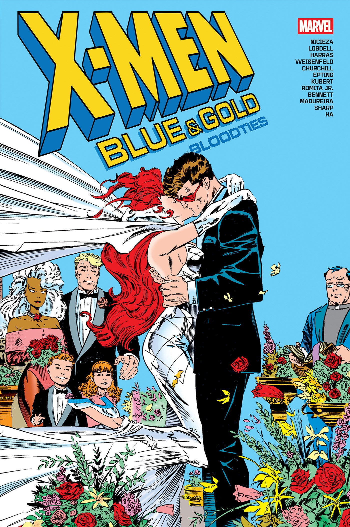 X-Men: Blue & Gold   Bloodties Omnibus Andy Kubert Cover
