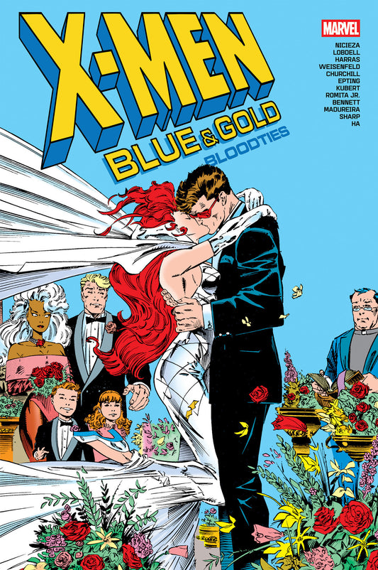 X-Men: Blue & Gold  Bloodties Omnibus Andy Kubert Cover