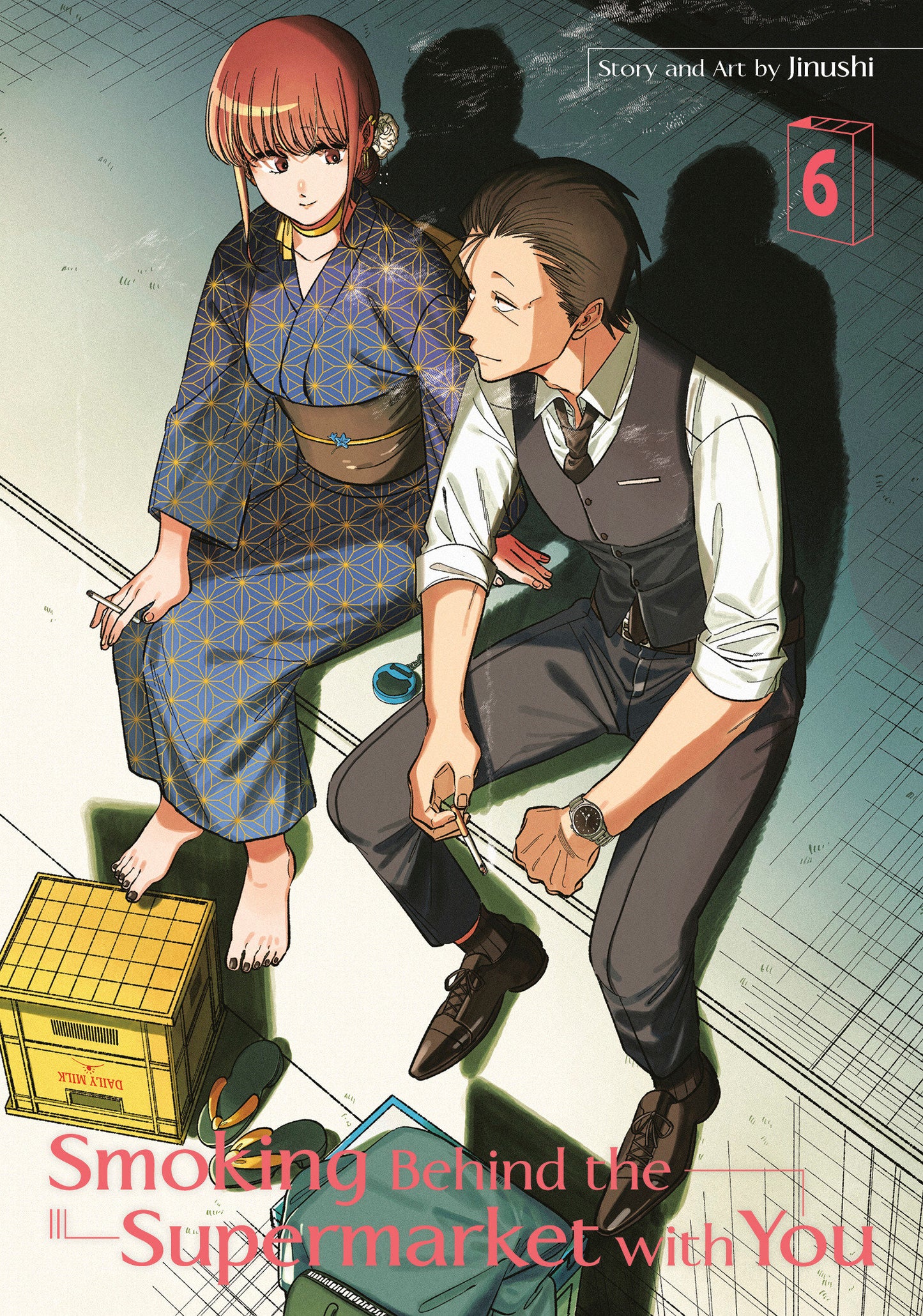 Smoking Behind The Supermarket With You 06