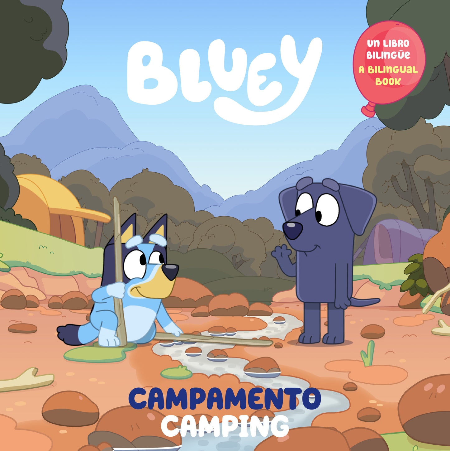 Bluey: Camping/Campamento (Bilingual English Spanish Edition), Bluey: Camping