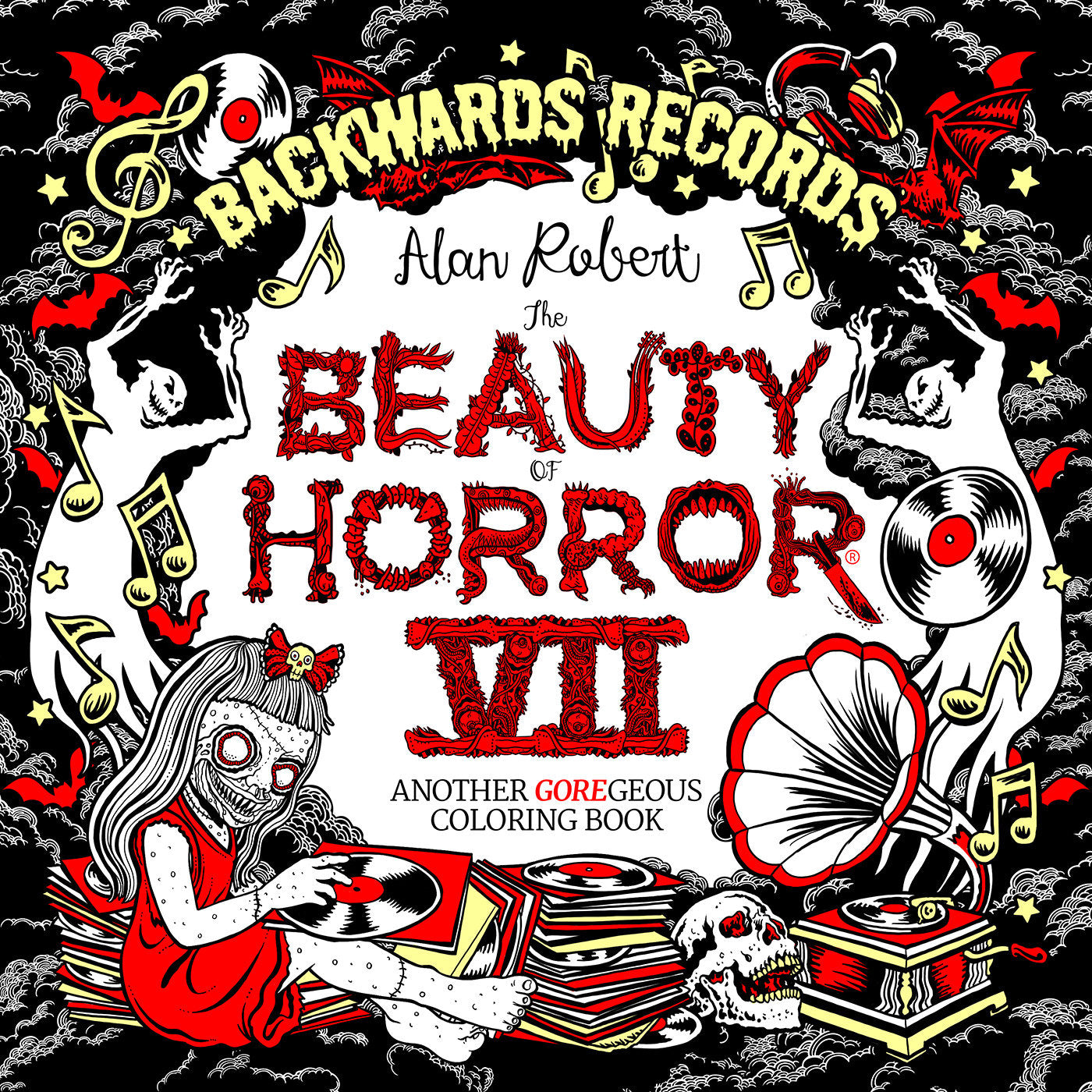 Beauty Of Horror Coloring Book Volume 07