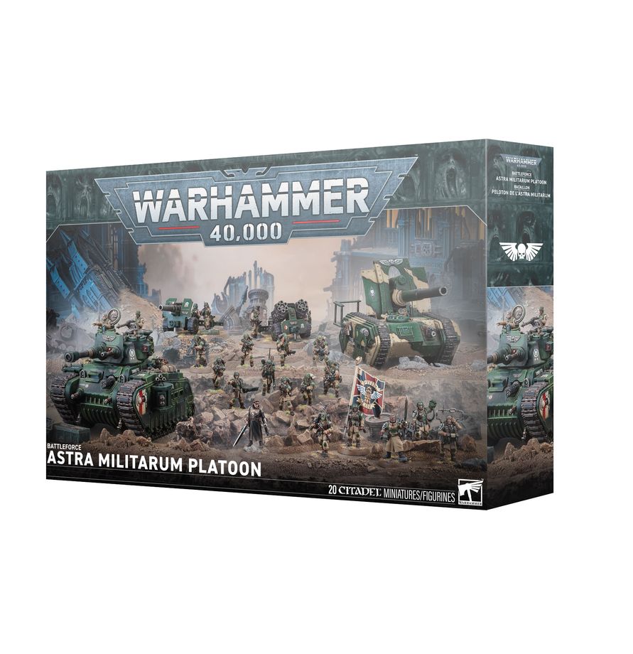 Warhammer 40,000: Battleforce - Astra Militarum Platoon