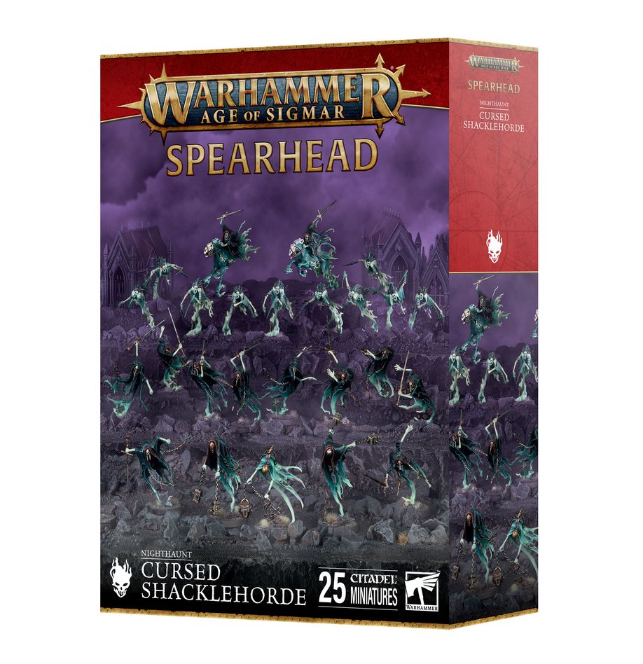 Warhammer Age Of Sigmar: Spearhead - Nighthaunt: Cursed Shacklehorde