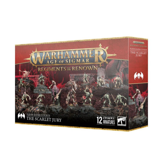 Warhammer Age Of Sigmar: Regiments of Renown - Flesh-Eater Courts: The Scarlet Jury