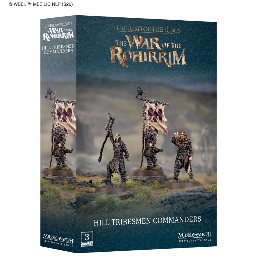 Middle-Earth Strategy Battle Game™: The War Of The Rohirrim - Hill Tribesmen Commanders
