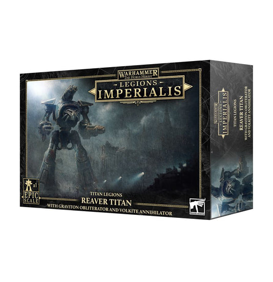 Warhammer The Horus Heresy: Legions Imperialis - Reaver Titan with Graviton Obliterator and Volkite Annihilator