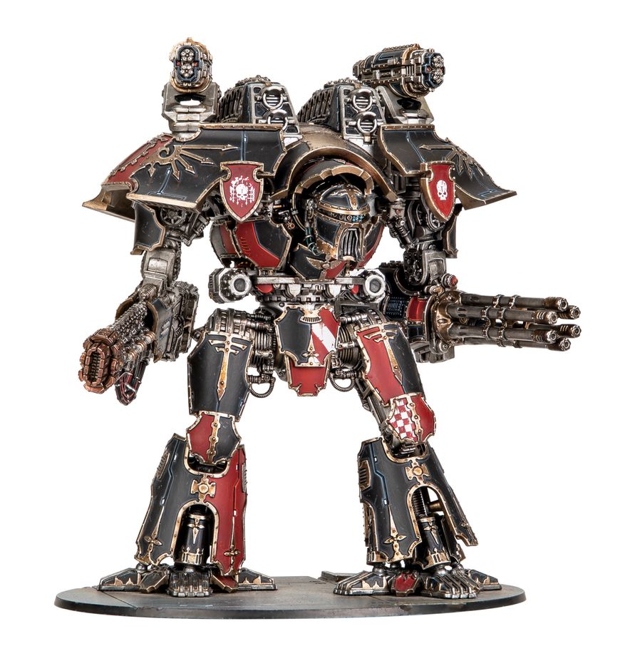 Warhammer The Horus Heresy: Legions Imperialis - Warlord Titan with Volkite Destructor and Macro-Gatling Blaster