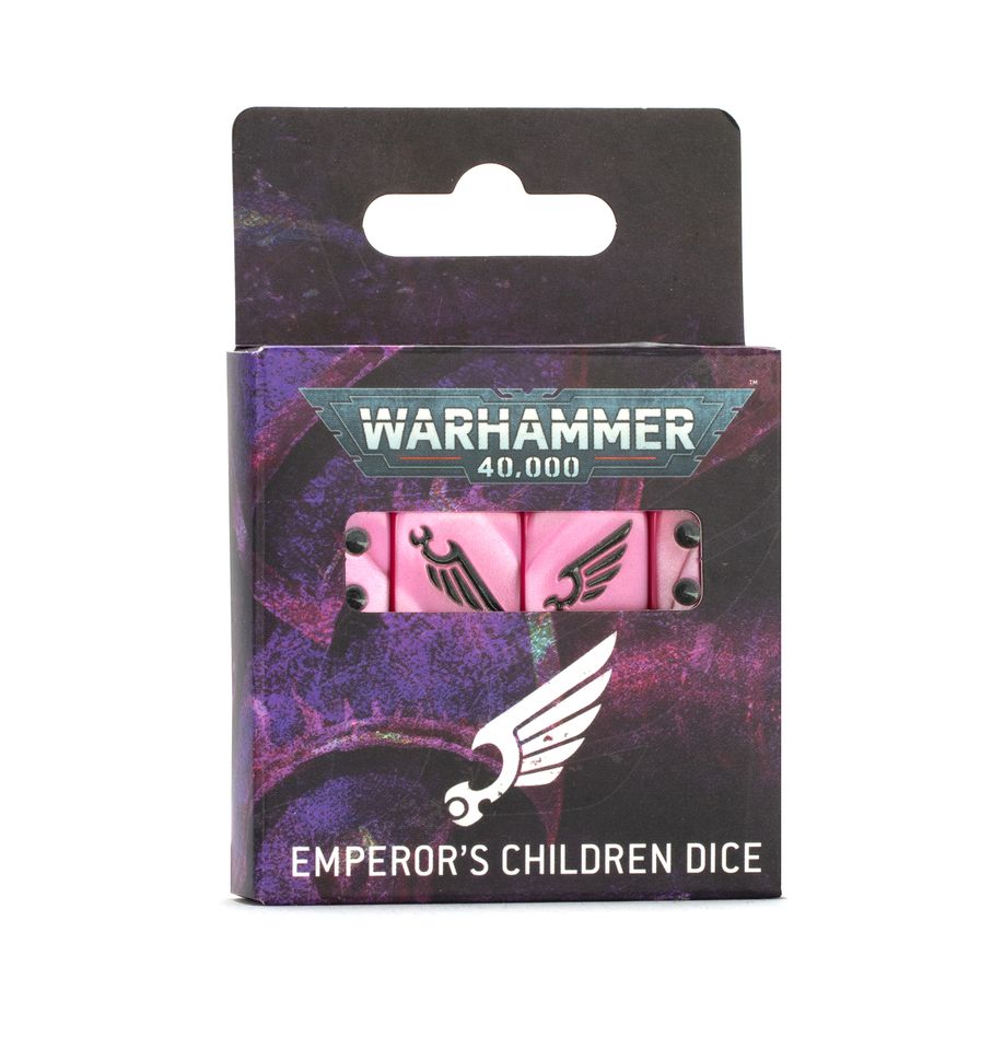 Warhammer 40,000: Emperor's Children - Dice Set