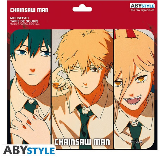 Chainsaw Man: Flexible Mousepad - Denji, Aki & Power