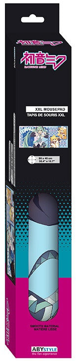 Hatsune Miku: Mousepad XXL - Miku & Friends
