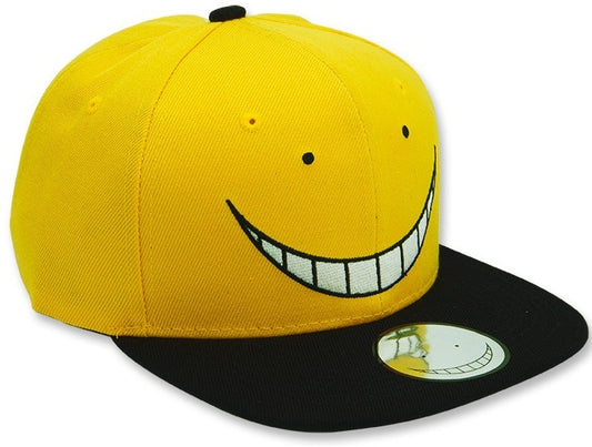 Assassination Classroom: Snapback Cap Black & Yellow Koro