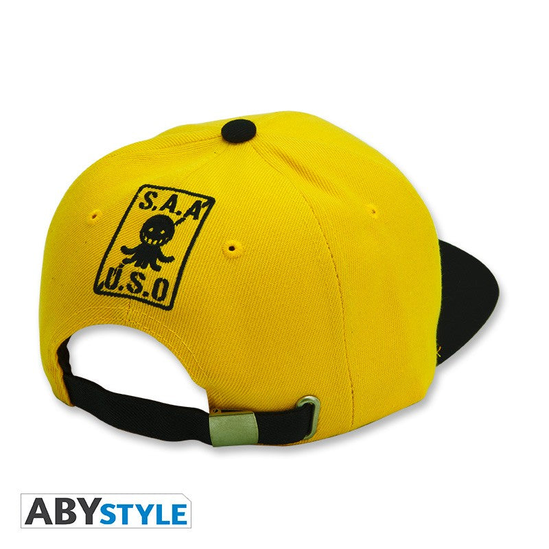 Assassination Classroom: Snapback Cap Black & Yellow Koro