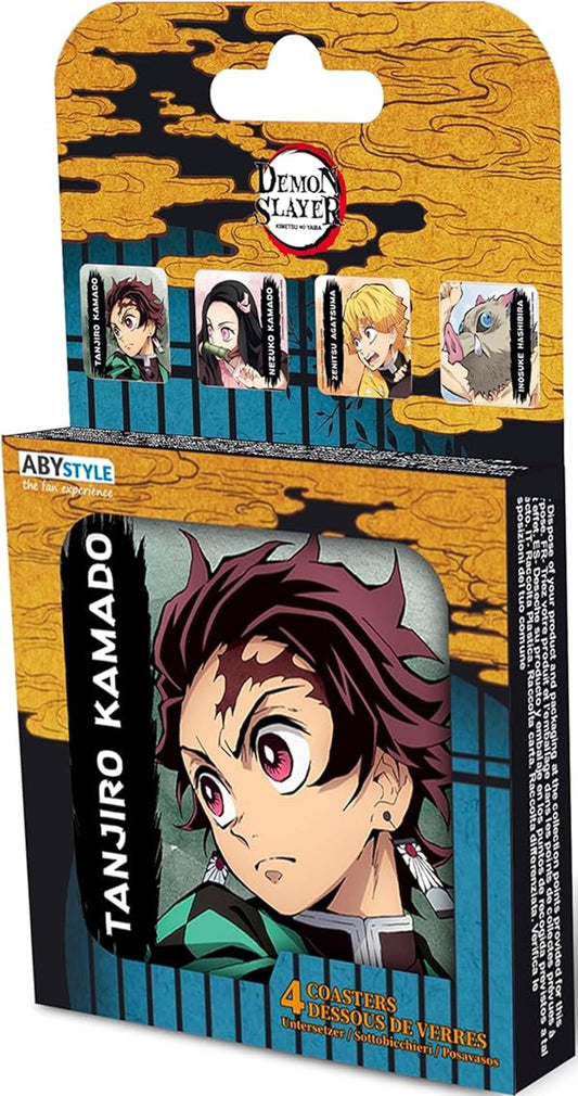 Demon Slayer: Slayers 4 Piece Coaster Set