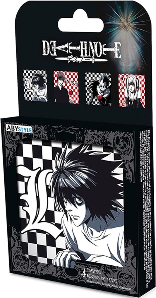 Death Note: 4 Piece Coaster Set - Characters