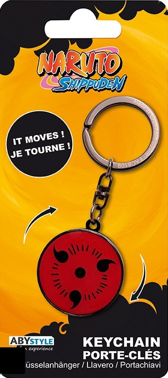 Naruto Shippuden: Moving Keychain Sharingan