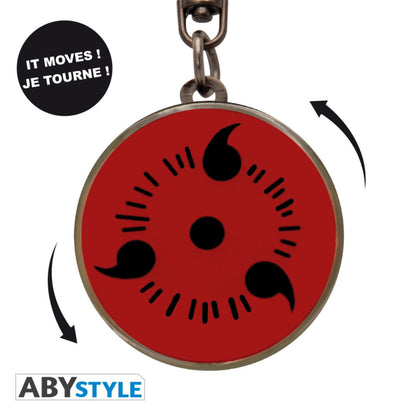 Naruto Shippuden: Moving Keychain Sharingan