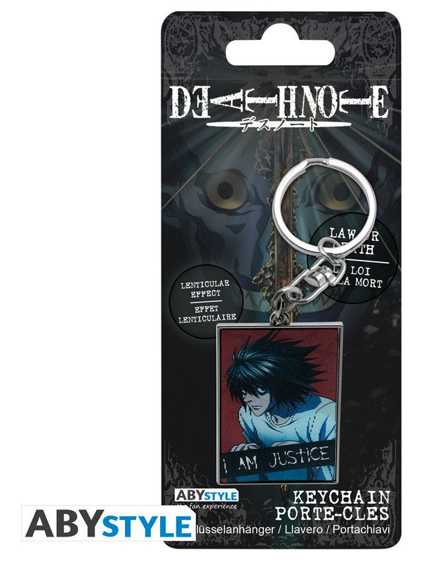 Death Note: Keychain Lenticular Justice