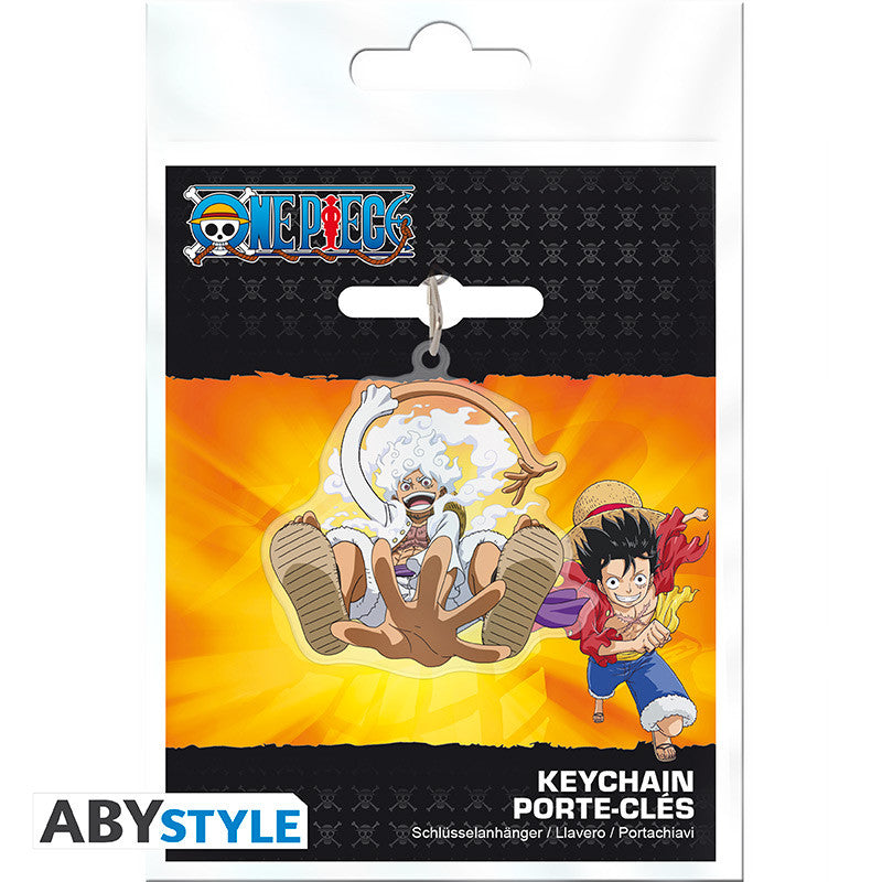 One Piece: Acryl Keychain - Luffy Gear 5th