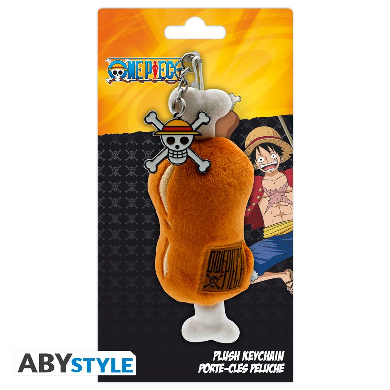 One Piece: Plush Keychain Meat On A Bone