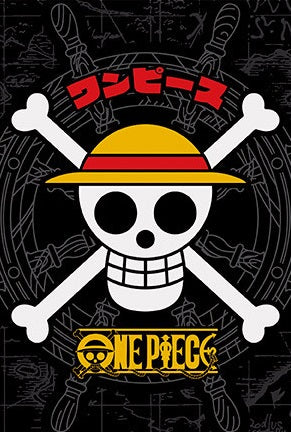 One Piece: Magnet 5.5 x 8cm - Strawhat Skull