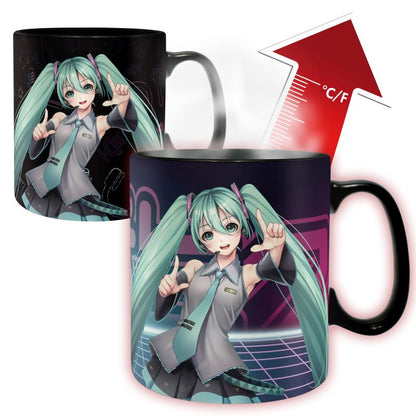 Hatsune: Heat Change 460ml Mug - Miku