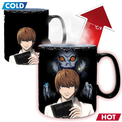 Death Note: Heat Change 460ml Mug - Kira & L