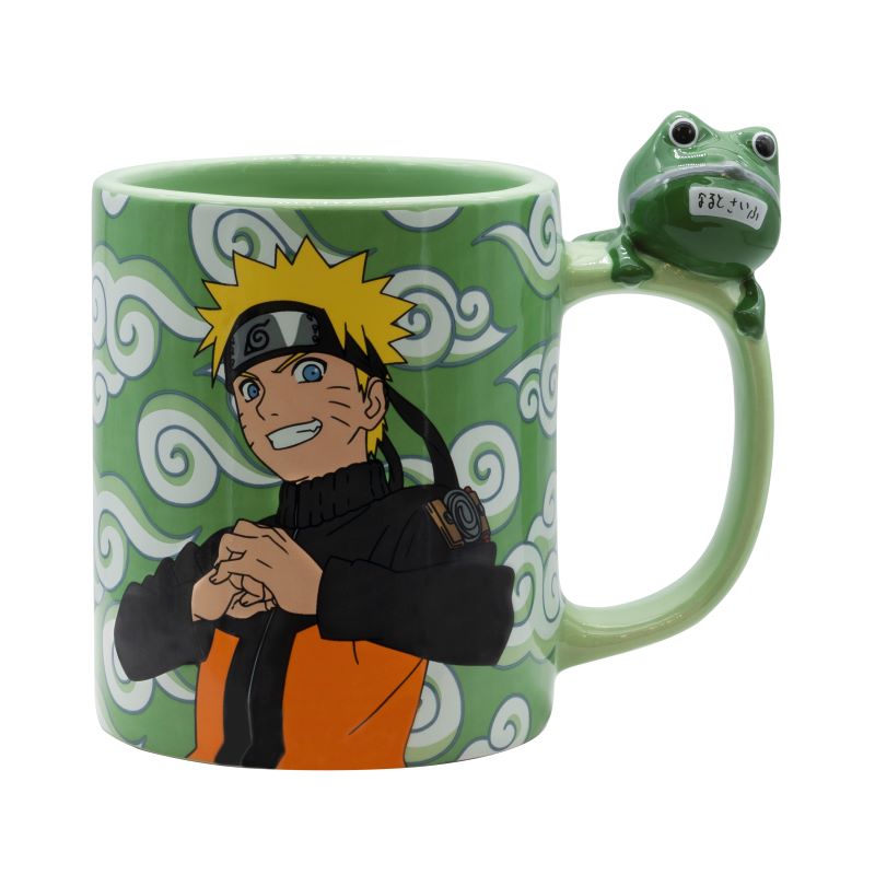 Naruto Shippuden: Naruto & Gama-Cha 3D Handle Mug