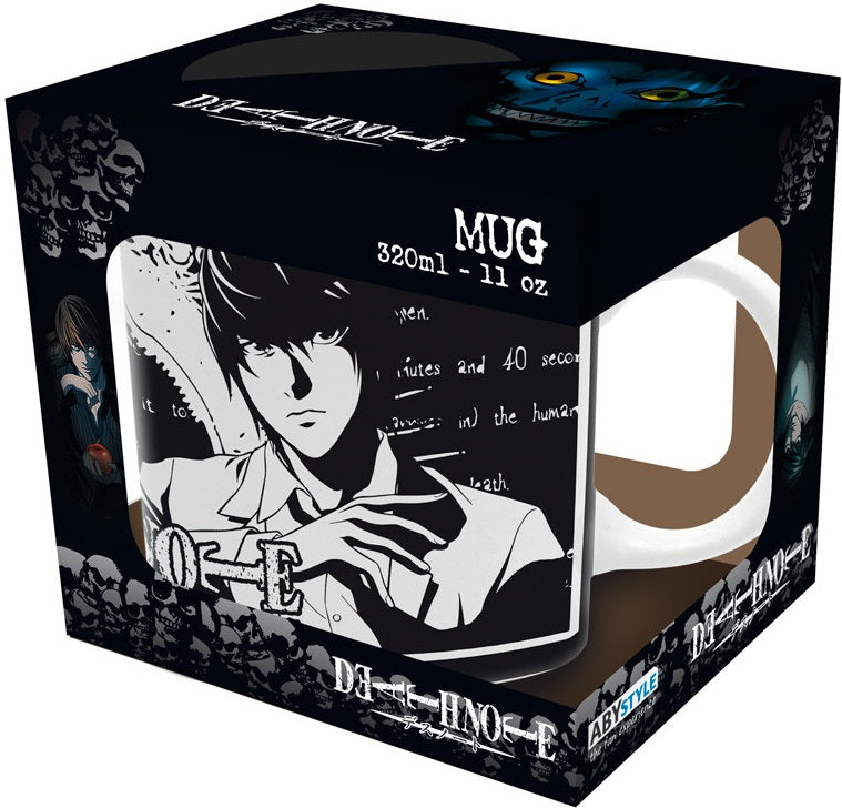 Death Note: 320ml Mug - Light Vs L