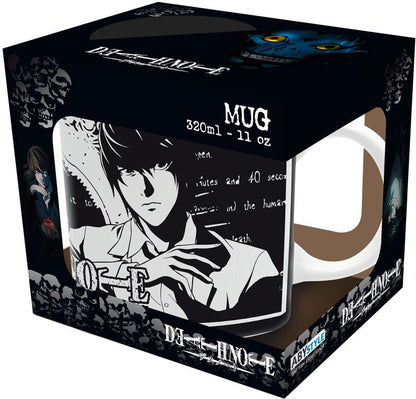 Death Note: 320ml Mug - Light Vs L