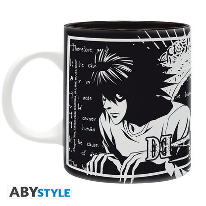 Death Note: 320ml Mug - Light Vs L