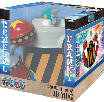 One Piece Mug 3D 450ml - Pirate Franky Shogun