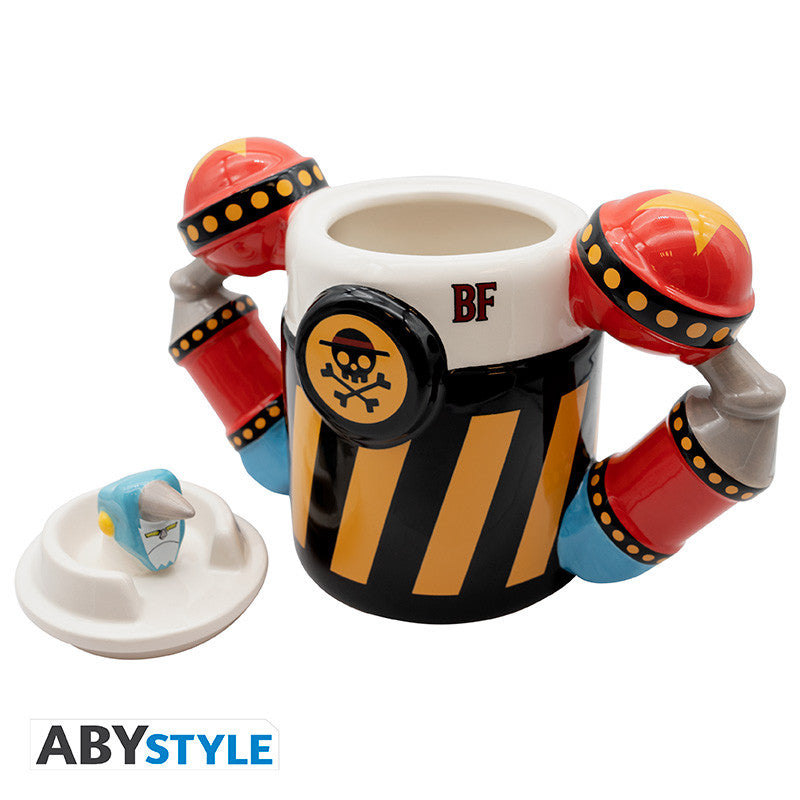 One Piece Mug 3D 450ml - Pirate Franky Shogun