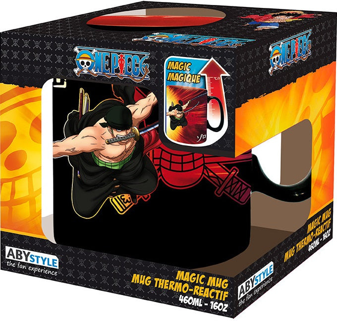 One Piece: Heat Change 460ml Mug - Zoro & Sanji