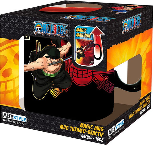 One Piece: Heat Change 460ml Mug - Zoro & Sanji