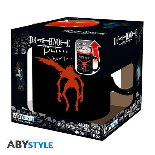 Death Note: Heat Change 460ml Mug - L & Light