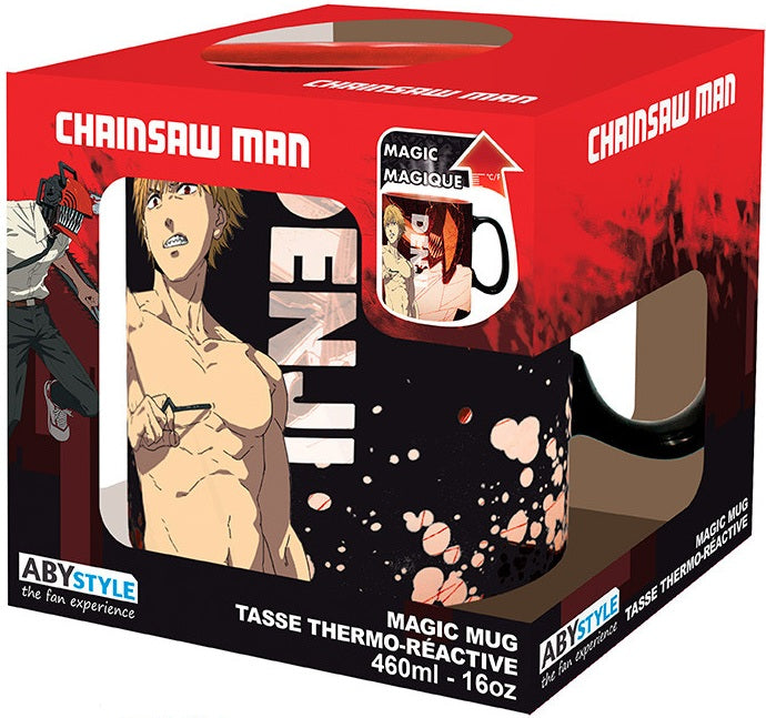 Chainsaw Man: Heat Change 460ml Mug - Denji & Aki