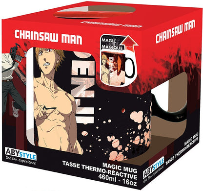 Chainsaw Man: Heat Change 460ml Mug - Denji & Aki