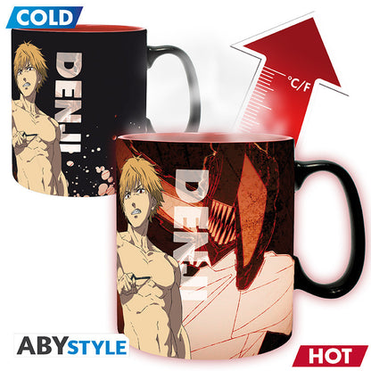 Chainsaw Man: Heat Change 460ml Mug - Denji & Aki