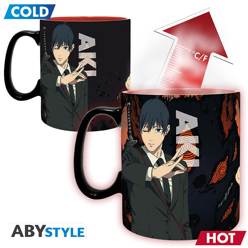 Chainsaw Man: Heat Change 460ml Mug - Denji & Aki