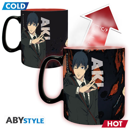 Chainsaw Man: Heat Change 460ml Mug - Denji & Aki