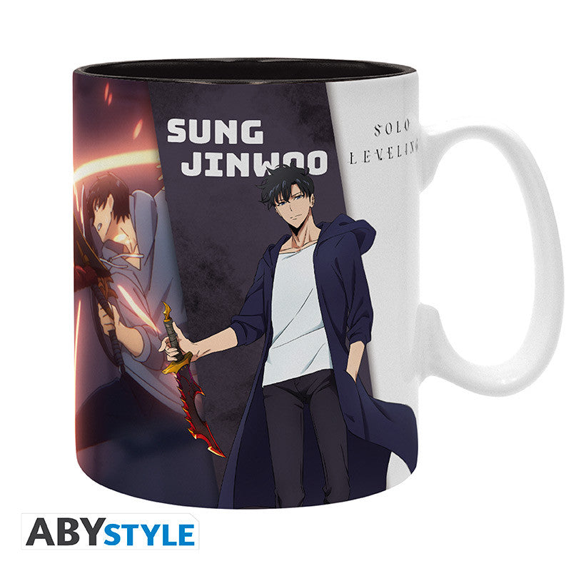 Solo Leveling: Mug 460ml - Jinwoo & Igris