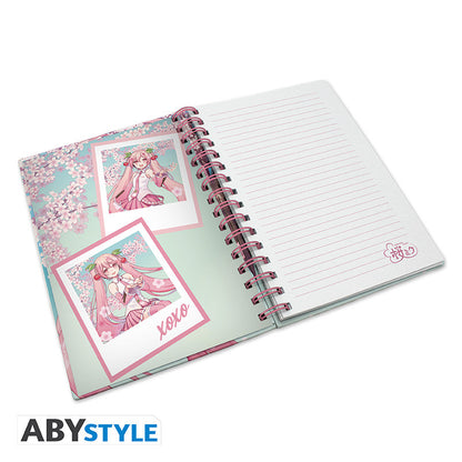 Hatsune Miku: Spiral Notebook - Cherry Blossom